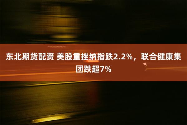 东北期货配资 美股重挫纳指跌2.2%，联合健康集团跌超7%